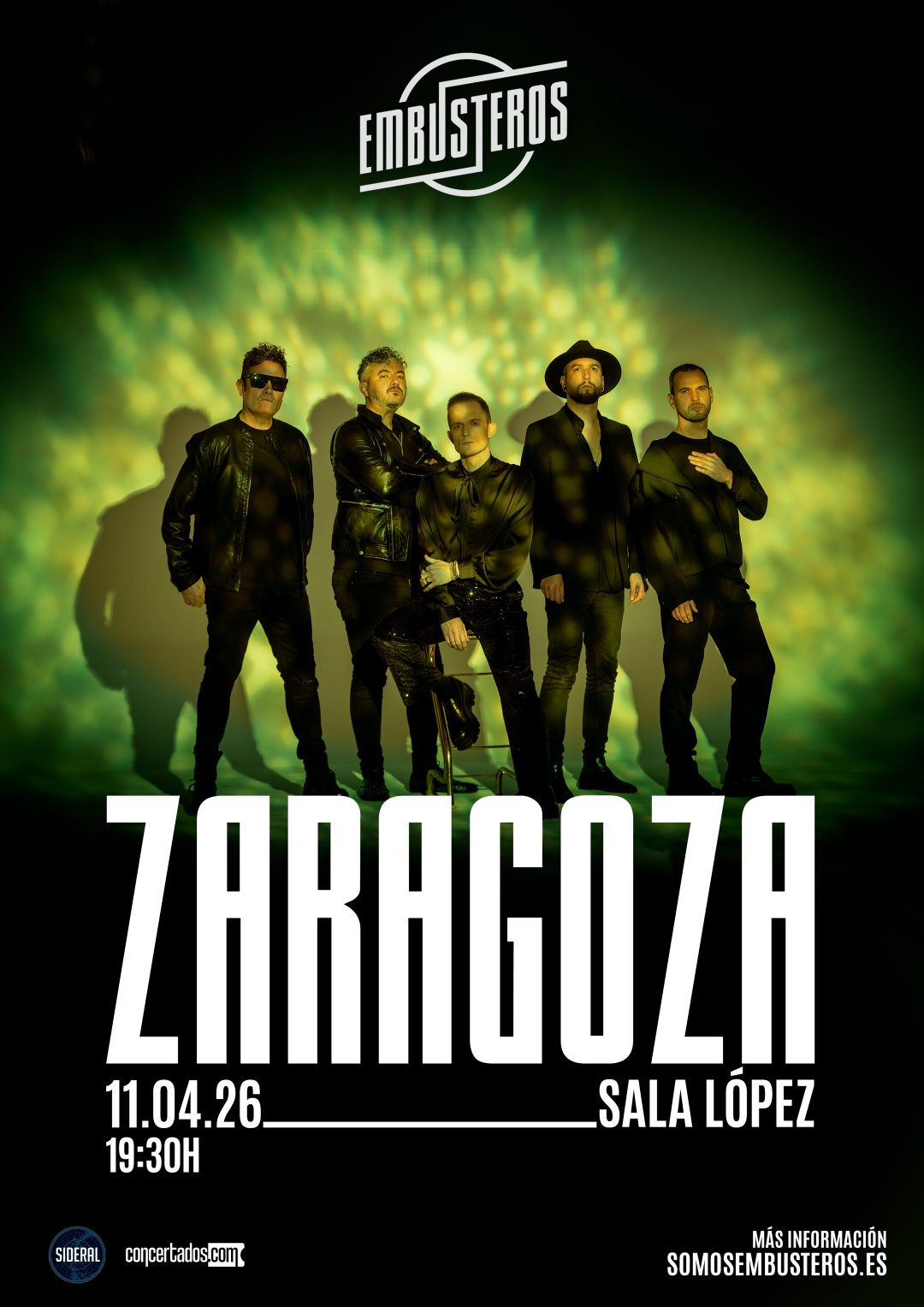 EMBUSTEROS CONCIERTO ABRIL 2026 ZARAGOZA
