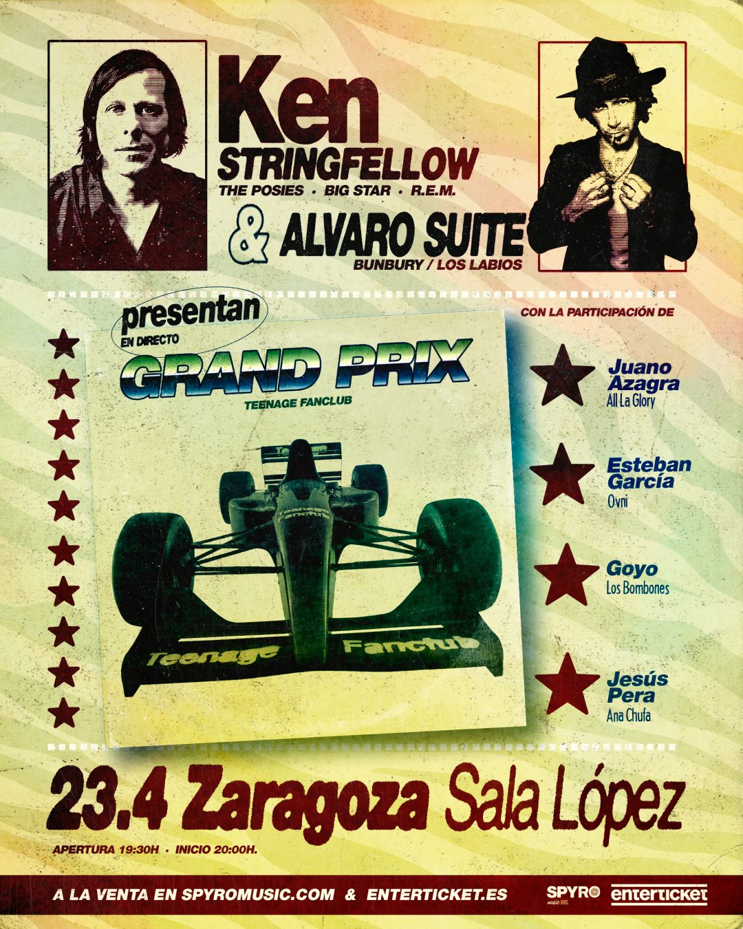 Ken Stringfellow (Homenaje al Grand Prix de Teenage Fanclub)