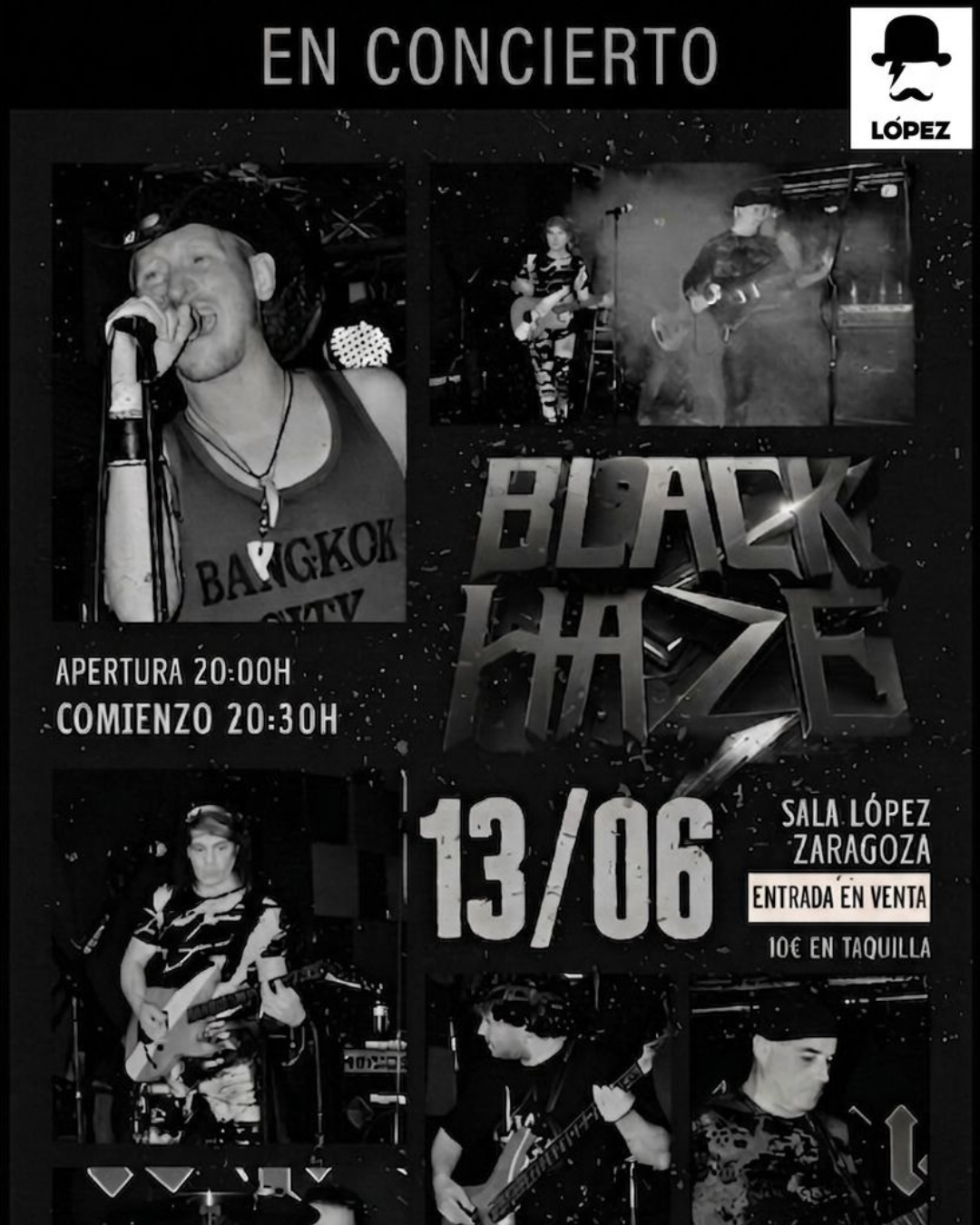 BLACK HAZE CONCIERTO ZARAGOZA