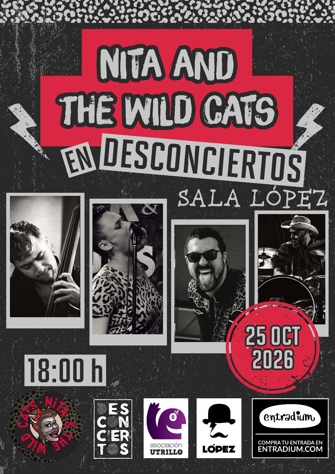 NITA AND THE WILD CATS - DESCONCIERTO NITA AND THE WILD CATS - DESCONCIERTO