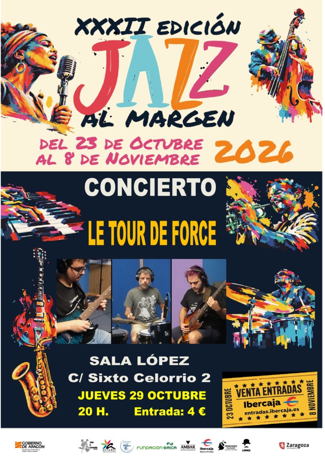 Jazz al MargenLE TOUR DE FORCE