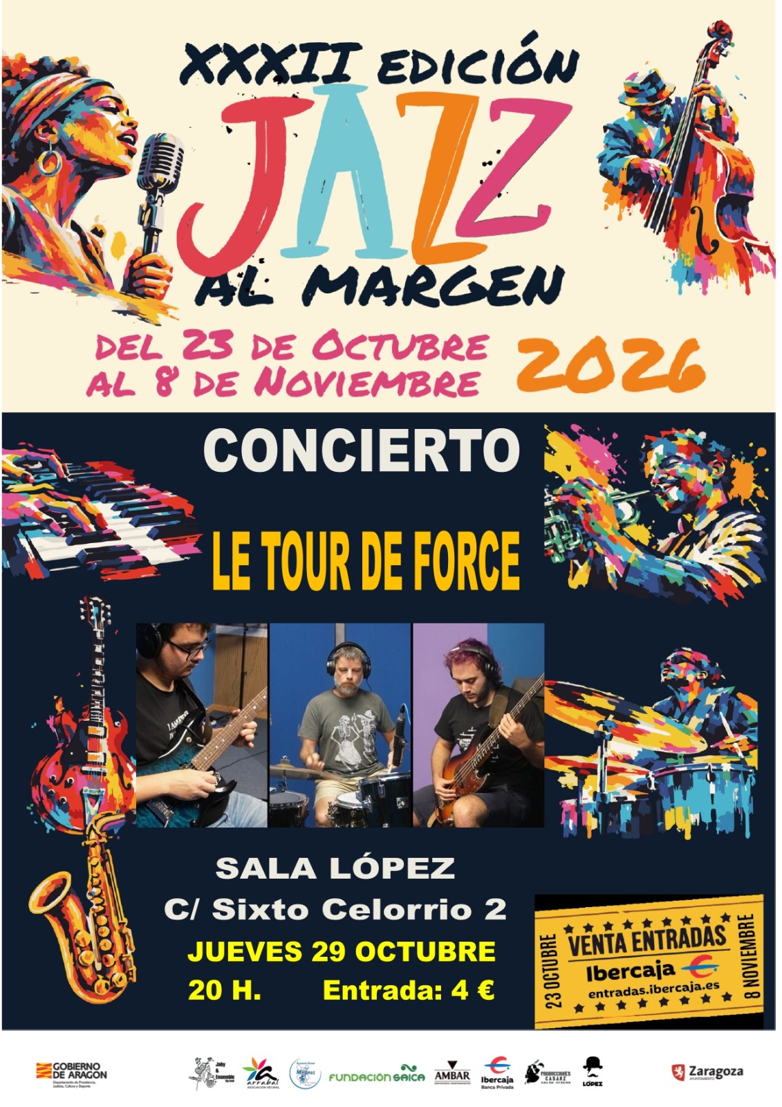 Jazz al MargenLE TOUR DE FORCE Jazz al MargenLE TOUR DE FORCE